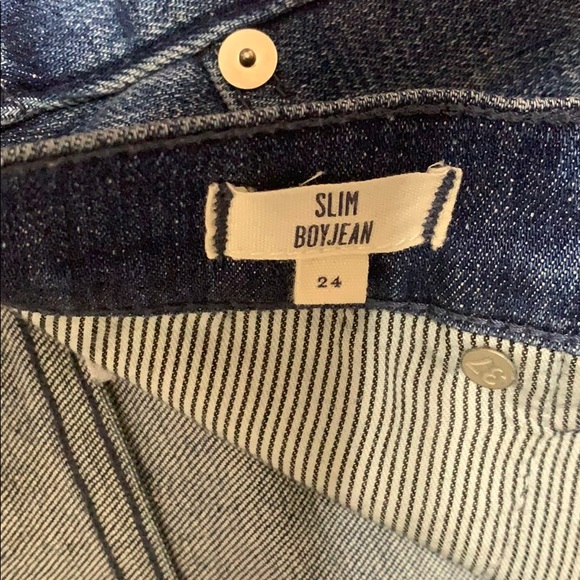 Madewell Slim Boyjean Patched Up Edition - Picture 4 of 6